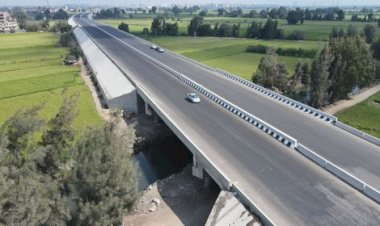 تفاصيل رفع كفاءة الطرق ورصفها وتطوير الطريق الدولي وروافده بكفر الشيخ