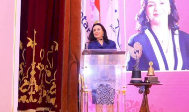 وزيرة التضامن الاجتماعي تشهد مؤتمر "الصورة العامة" لأندية روتاري مصر