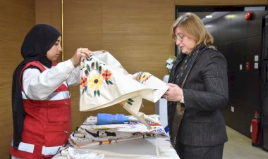 بنك قناة السويس يُنظم معرضًا لدعم المرأة المنتجة بالتعاون مع الهلال الأحمر المصري ضمن سلسلة من المعارض الأسبوعية احتفالاً بشهر المرأة